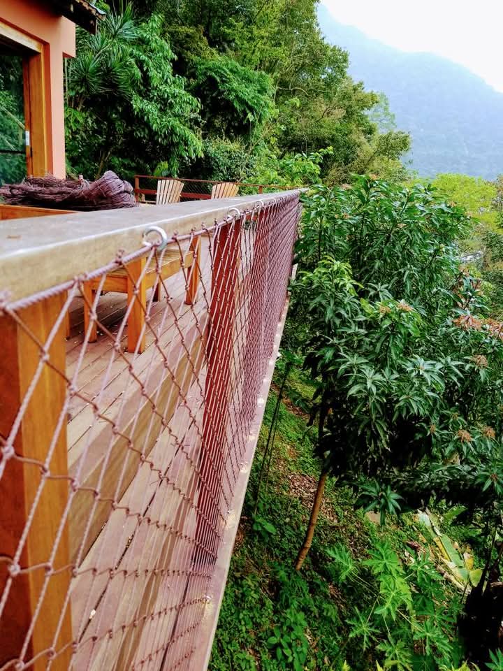 Rede de proteção instalada